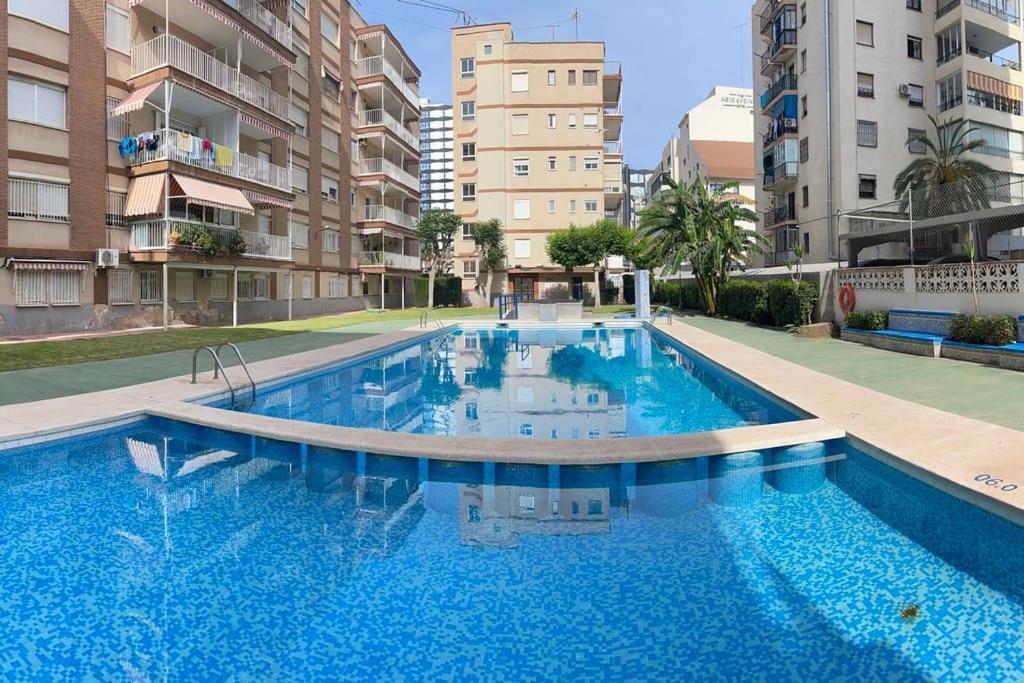 Ferienwohnung Inmejorable Ubicacion,70M Playa 70M Pueblo Benidorm Exterior foto