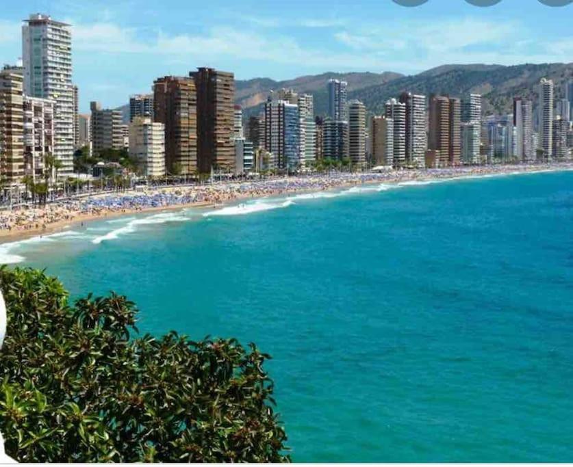 Ferienwohnung Inmejorable Ubicacion,70M Playa 70M Pueblo Benidorm Exterior foto