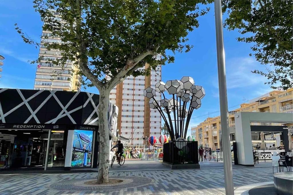 Ferienwohnung Inmejorable Ubicacion,70M Playa 70M Pueblo Benidorm Exterior foto